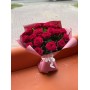 Красные розы в вазе 70 см. Букет из красных роз в вазе 25 шт. 
